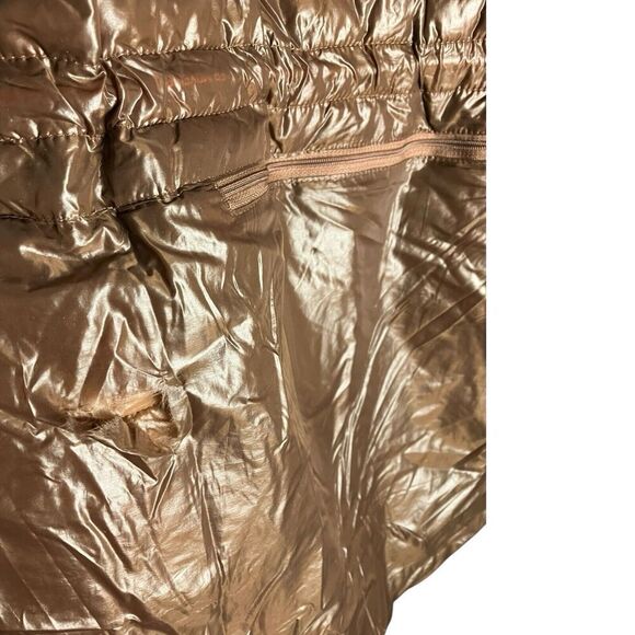 Free People Coat S Brown Movement Patricia‎ Packable Poncho Puffer Oversized - Picture 13 of 16
